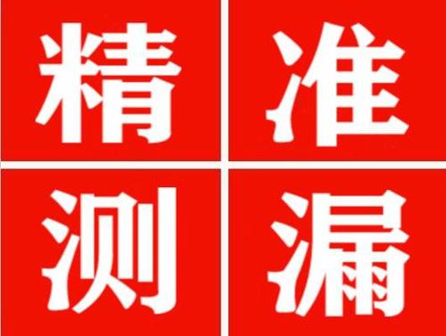 连平精准定位查漏水一次收费多少钱？